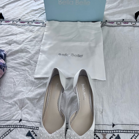 Bella belle Dorothy wedding bow pump shoes - Picture 8 of 9